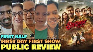 Singham Again First Half PUBLIC REVIEW | First Day First Show | Ajay Devgn, Akshay Kumar,Salman Khan