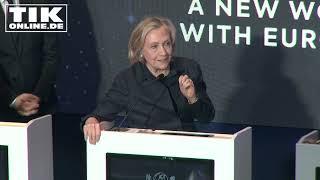 Hillary Clinton at "The World Forum 2025" on the Future of Democracy, Tech and Humankind