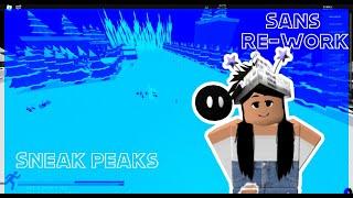 Roblox|Soulshatters|Sans Re work+sneak peaks|