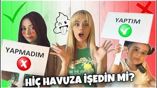 YAPTIM YAPMADIM CHALLENGE ?! YÜZ KIZARTICI UTANÇ VEREN SORULAR @GamzeKarta @OykuKarta