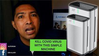 AURABEAT Air Purifier that kills COVID-19 Virus