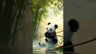 #panda #cuteanimals #wholesomecontent #cute #babypanda #cutepets #bearfunny #nature #babyanimals #ai