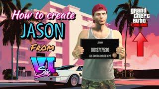 How to create JASON from GTA 6 in GTA 5 online!!