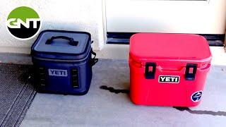 ICE CHALLENGE!! YETI Roadie 15 vs Hopper Flip 12 Which Yeti Cooler Holds Ice The Longest?