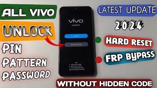 Finally September 2024-All Vivo Reset Password How to fix forgot lockscreen Password Any Vivo Phone.