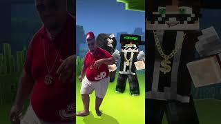 Wednesday & Skibidi Bop Yes (MINEGREEN) - Minecraft #shorts