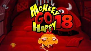 Игра "Счастливая Обезьянка 18" (Monkey GO Happy 18) - прохождение