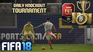 FIFA 18 КРИШТИАНО РЕШАЕТ  ТУРНИР ДЕЙЛИ КНОКАУТ  ВТОРОЙ отбор в Weekend лигу FUT Champions