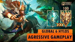 🟠 Road to 100 Stars | Global Hylos / Uzbekistan Top 1 Diggie / MLBB /