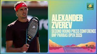 Alexander Zverev Press Conference March 7th| Indian Wells 2025