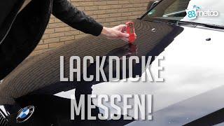 Lackschichtdicke messen zur Autoaufbereitung - Etari MD 666