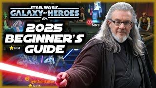 The Complete 2025 Beginner's Guide to Star Wars Galaxy of Heroes!