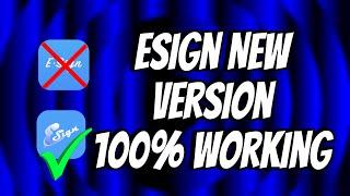 ESign Fix Revoked￼ | ESign Is back No Revoke 100% Working | Free install IPA | Esign New Version