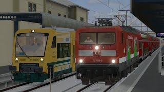 LET`S PLAY Train Simulator 2021 / RE3 nach Rannstadt Hbf / BR 112 vR / Nachteburg-Rannstadt V1.3.1