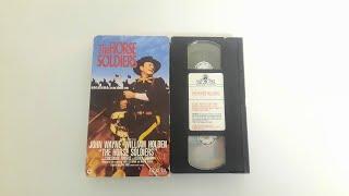 Opening and Closing to The Horse Soldiers 1990 VHS 60fps