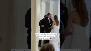 The #father at the #wedding ️ #reaction #spouses #love #surprise #disability #wedding #bride #nu...