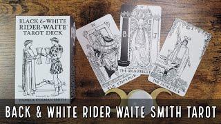 Black and White Rider Waite Tarot