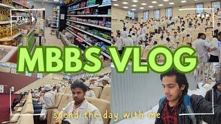 *MBBS Vlog* last class in MBBS (grocery Shopping, Study, exams, fun) Mr.mediko #mbbs #mbbsrussia