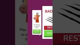 Checking Out Bad Cat Update On Roblox  #roblox