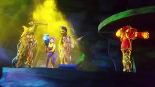 Finding Nemo - The Musical at Animal Kingdom in Disney World Florida 2017- Front Row View