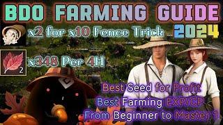 BDO | 2024 Farming Life Skill Tips and Trick