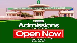 Admssions Tips 2021, University for Development Studies