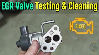 P0400 EGR Valve Fault -  - Step By Step Guided Repair