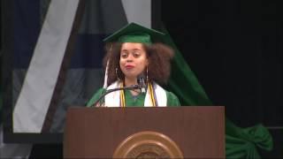 Commencement 2017: Student Speaker Kelsey Wiley
