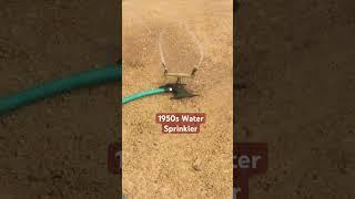 1950s Water Sprinkler Still Works! #1950s #builttough #builttolast #olddays #vintage