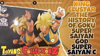 KING CLUSTAR THE HISTORY OF SON GOKU SUPER SAIYAN GOD SUPER SAIYAN C | DRAGON BALL Z