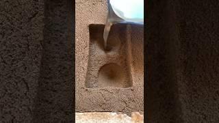 Metal Casting Process into soap model #metalcasting #handmade #craft