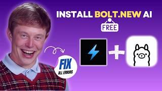 How to Install Bolt new AI Locally : Complete Guide 2024