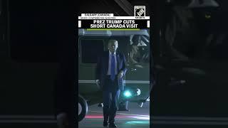 US President Donald Trump cuts short Canada visit for G7 Summit amid Israel-Iran Conflict