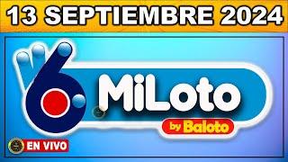 Resultado MI LOTO VIERNES 13 de septiembre 2024 #miLoto #chance