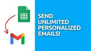 Send Bulk Emails Free with Gmail || Mail Merge Tutorial