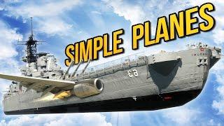 SimplePlanes - THE FLYING BATTLESHIP  Let's Play SimplePlanes (Simple Planes Gameplay)