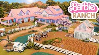 Barbie Dream Ranch  // The Sims 4 Speed Build