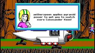 aetherspoon applies pyramid power to watch more Commander Keen! (Let's Play Commander Keen 4 e3)