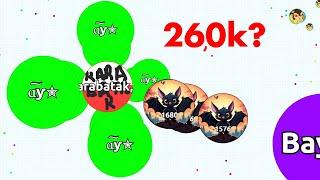 Destroying a 26,0K Score Team in Agario.