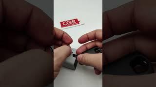 How to install lanyard on Wuben X3 Owl EDC Flashlight #wubenlight #chinagadgetsreviews #shortvideo