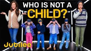 4 Kids vs 2 Secret Adults | Odd One Out