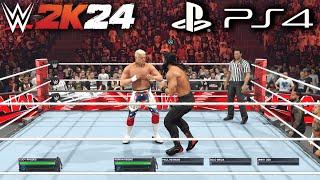 WWE 2K24 - PS4 Gameplay