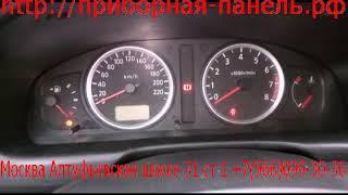 Ремонт приборной панели Nissan Almera