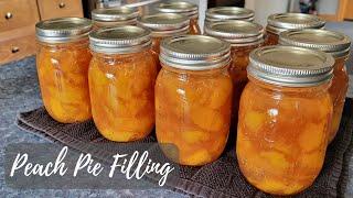 Canning Peach Pie Filling