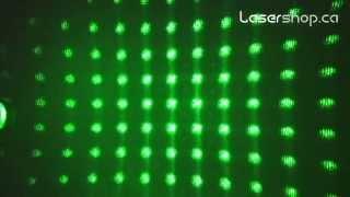 Green Laser Pointer - Star Kaleidoscope Light Show