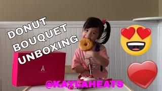 Unboxing Donut Bouquet from Donut Princess LA