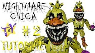 Как слепить Кошмарную Чику из пластилина Туториал 2 Nightmare Chica from plasticine Tutorial 2