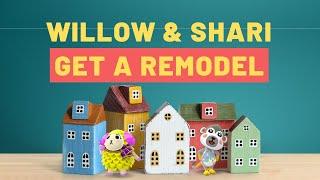 Willow And Shari Get A Remodel |Animal Crossing: New Horizons Happy Home Paradise