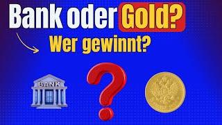 Bank oder Gold? Was dein Vermögen wirklich rettet!