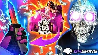 G4SKINS NEW %10 CASE HITS 2 KNIFE IN A ROW !! (G4skins Promo Code 2025)